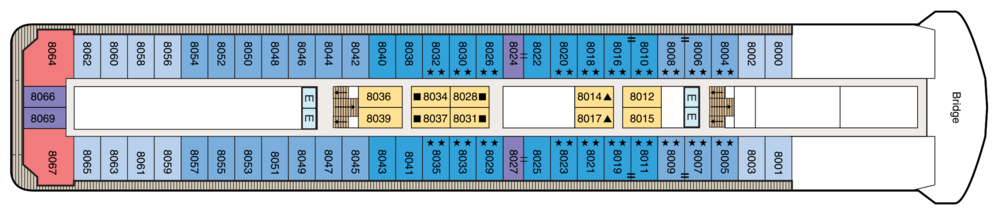 Oceania Cruises, R-Class, Insignia, Deck 8.png